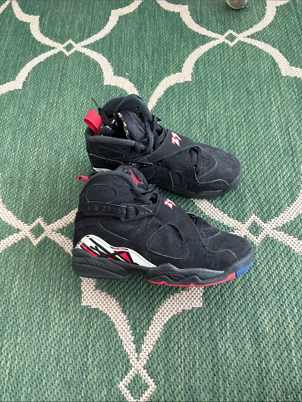 Jordan Kids' Black & Red Retro 8